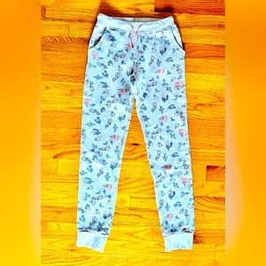 Primark gray printed sweatpants size 11-12 years / 152cm.